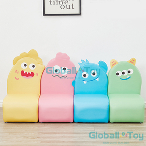 Buntes-Monster-Soft-Play-Sofa-f&uuml;r-Kinder-Spielplatz