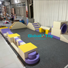 Piscine &agrave; balles soft play avec toboggan pour location commerciale