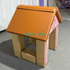 Vue latérale de la maison pour enfants Soft Play pour aire de jeux pour enfants