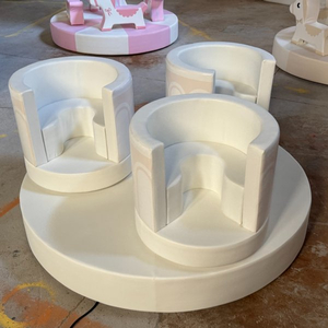 Tour de tasse de th&eacute; rotatif Soft Play pour aire de jeux int&eacute;rieure pour enfants