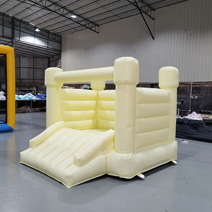 Gelb, inflatbare Bounce-Castle-for-Event-Rentals