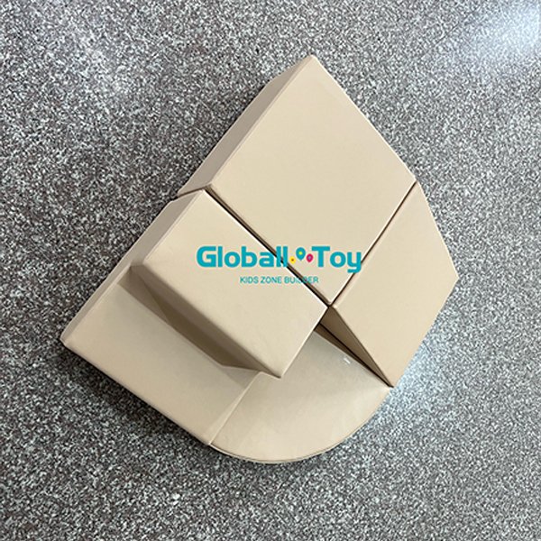 Bloques de escalada modulares Soft Play Beige