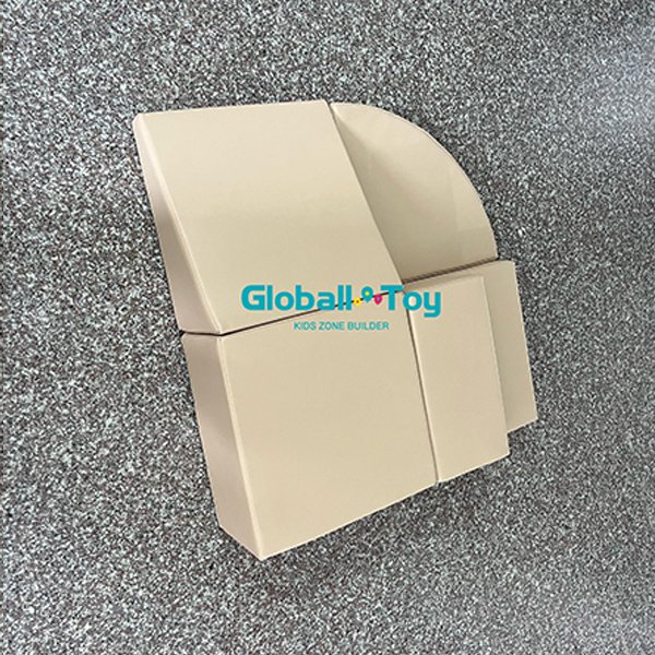 Bloques de escalada modulares Soft Play Beige