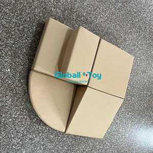 Modułowe klocki wspinaczkowe Soft Play w kolorze beżowym