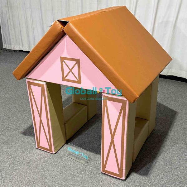 Maison complète pour enfants Soft Play avec structure colorée