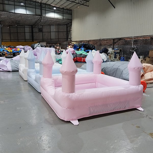 Piccola piscina castello gonfiabile in PVC per noleggio compleanno bambino