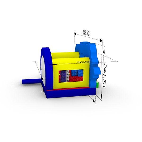 Oyuncak Hikayesi tasarımıyla ticari çocuklar için şişme kaydırak