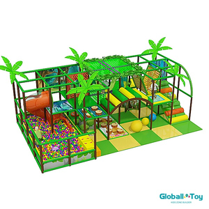 Daycare Soft Play Equipment intérieur Playground Forest Tropical Forest Design