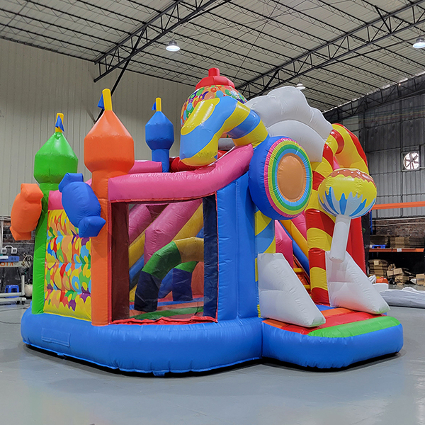 Aufblasbare S&uuml;&szlig;igkeiten-Thema-Kombination f&uuml;r Kirmes und Kindertagesst&auml;tte