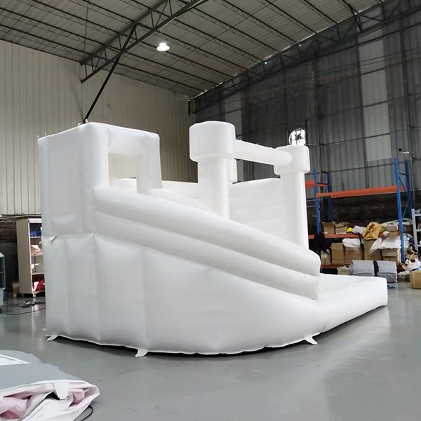 Ticari Kullanım için Özelleştirilmiş Beyaz Fedai Kale Kaydırağı