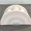 Alpinista de espuma branca modular para crianças zona de brincadeira