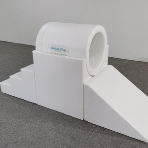 Set tunnel e scivolo per bambini per area giochi morbida interna