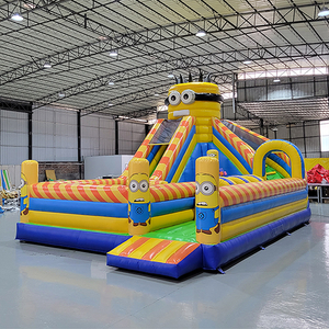 Aufblasbar-Minion-Slide-for-Kids-Vermietung