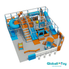 parco giochi modulare al coperto design area giochi per bambini zona trampolino