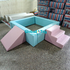 Siège de jeu pour enfants à bascule souple rose
