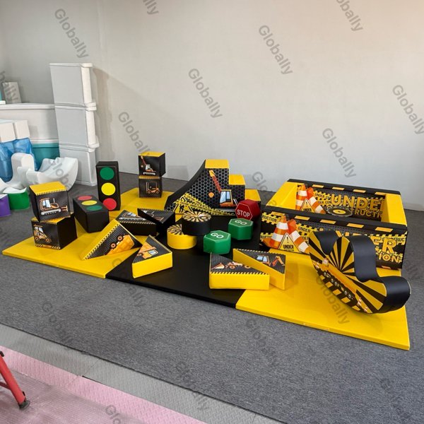Indoor constructie voor kinderen, speelset van zacht schuim