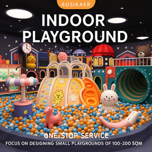 Parco giochi per bambini Naughty Castle per giochi morbidi al coperto personalizzati - Strutture di gioco multi-livello con scivoli, tunnel e vasche con palline