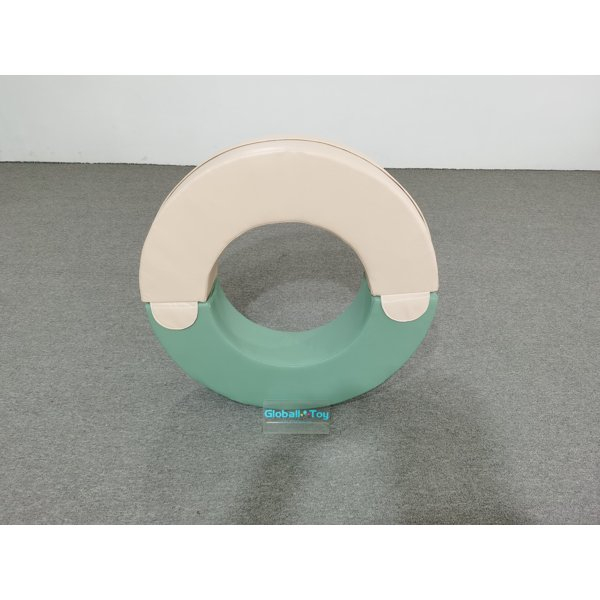 soft-play-cylindre-pastel-bloc-si&egrave;ge-aire de jeux-int&eacute;rieure